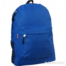 K-Cliffs Backpack 18 inch Padded Back School Day Pack Classic Book Bag Mesh Pocket Olive 564860554